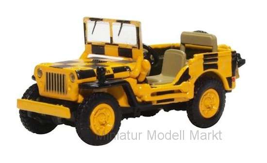 Oxford OXF76WMB006 Willys MB - schwarz , gelb - RAAF 1:76