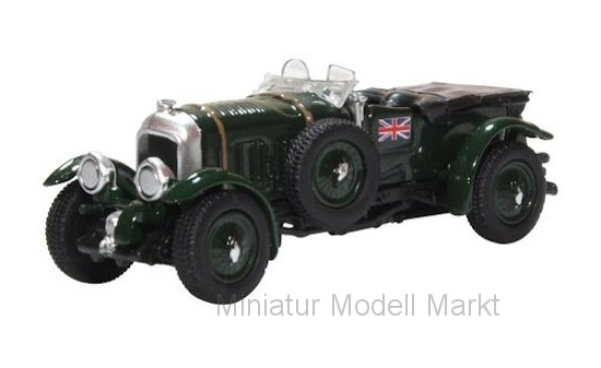 Oxford 76BB003 Bentley Blower, dunkelgrün/Dekor, RHD - Vorbestellung 1:76