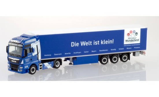 Herpa 936392 MAN TGX XXL Koffer-Sattelzug 