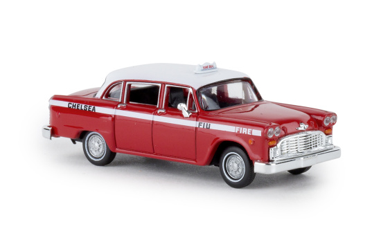 Brekina 58930 Checker Cab, Fire Chief 1:87