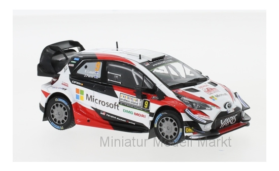 IXO RAM678 Toyota Yaris WRC, No.9, Microsoft, Rallye WM, Rallye Italien, E.Lappi/J.Ferm, 2018 1:43