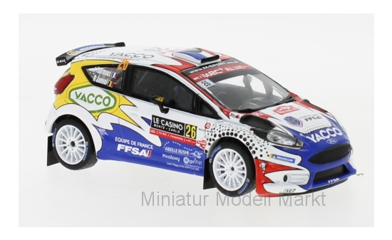 IXO RAM703 Ford Fiesta R5, No.26, Rallye WM, Rallye Monte Carlo, A.Fourmaux/R.Jamoul, 2019 1:43