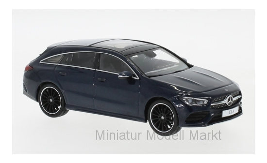 Spark B66960475 Mercedes CLA Shooting Brake, metallic-dunkelblau, 2019 1:43