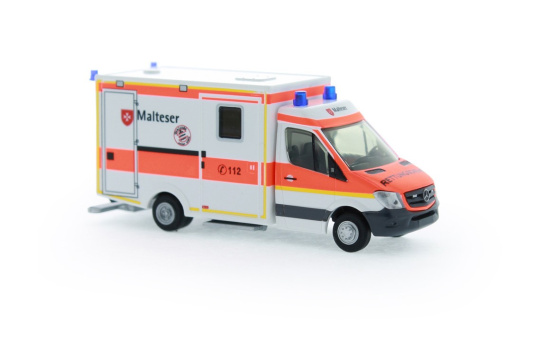 Rietze 61735 WAS RTW Facelift Malteser Waischenfeld, 1:87 1:87