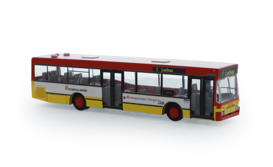 Rietze 75238 Mercedes-Benz O 405 N2 Omnibus Kocher - Kreissparkasse Tübingen, 1:87 1:87