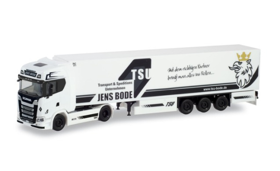 Herpa 311601 Scania CS 20 HD Kühlkoffer-Sattelzug 