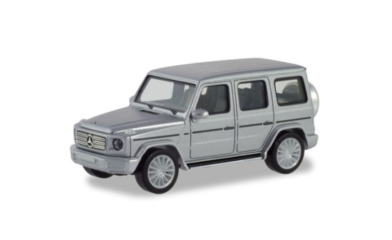 Herpa 430760 Mercedes-Benz G-Klasse mit AMG-Felgen, iridiumsilber metallic 1:87