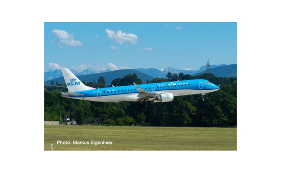 Herpa 557580-001 KLM Cityhopper Embraer E190 1:200