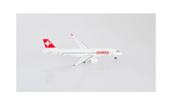 Herpa 562614-001 Swiss International Air Lines Airbus A220-300 