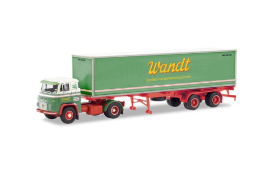 Herpa 87MBS026000 Scania Vabis LB 76 Container-Sattelzug 