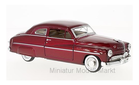 Motormax 73225MET-RED Mercury Coupe, metallic-rot, 1949 1:24