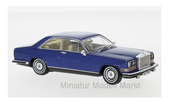 Neo 44214 Rolls Royce Camargue, metallic-blau, RHD, 1975 1:43
