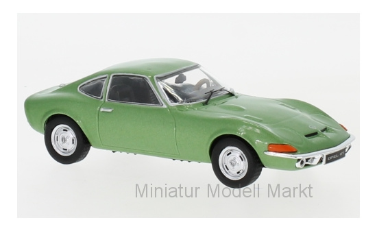 IXO CLC318N Opel GT, metallic-grün, 1969 1:43