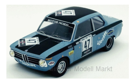 Trofeu RRDE18 BMW 2002 ti, No.47, Nürburgring, R.Tobiasson/A.Persson, 1971 1:43