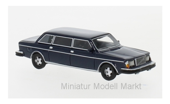 BoS-Models 87671 Volvo 264 TE Limousine, dunkelblau, 1978 1:87