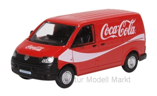 Oxford 76T5V003CC VW T5 Van, Coca-Cola - Vorbestellung 1:76