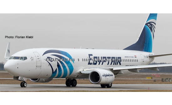 Herpa 533546 Egyptair Boeing 737-800 - Vorbestellung 1:500
