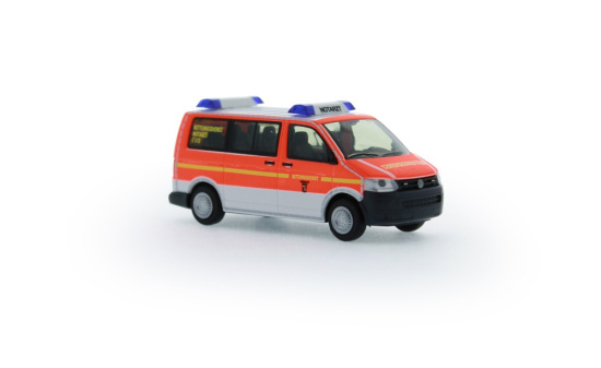 Rietze 53444 Volkswagen T5 ´10 Rettungsdienst BF Flensburg, 1:87 1:87