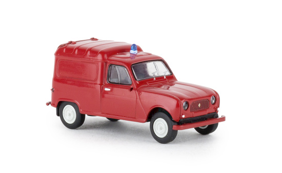 Brekina 14747 Renault R4 Fourgonnette, Feuerwehr, 1961 1:87
