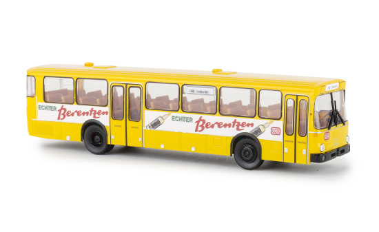 Brekina 50639 Mercedes O 307, gelb, DB - Berentzen, 1983 1:87