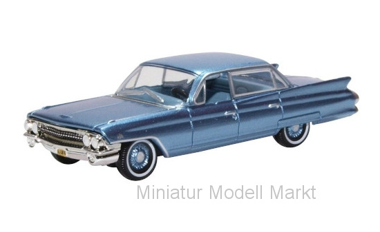Oxford 87CSD61003 Cadillac Sedan DeVille, metallic-blau, 1961 1:87