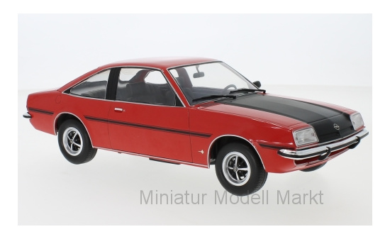 MCG 18106 Opel Manta B SR, rot/schwarz, 1975 1:18
