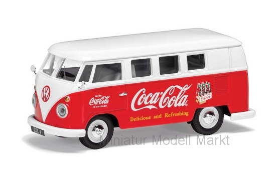 Corgi CC02732 VW T1, rot/weiss, Coca Cola, 1960 1:43