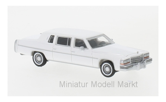 BoS-Models 87661 Cadillac Fleetwood Formal Limousine, weiss, 1980 1:87