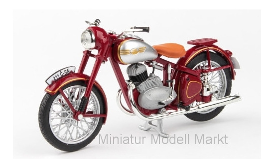 Abrex ABR118M-006-1 Jawa 250 Perak Standard - dunkelrot - Vorbestellung 1:18