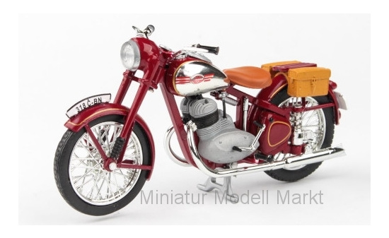 Abrex ABR118M-008-1 Jawa 350 Perak - dunkelrot - Vorbestellung 1:18