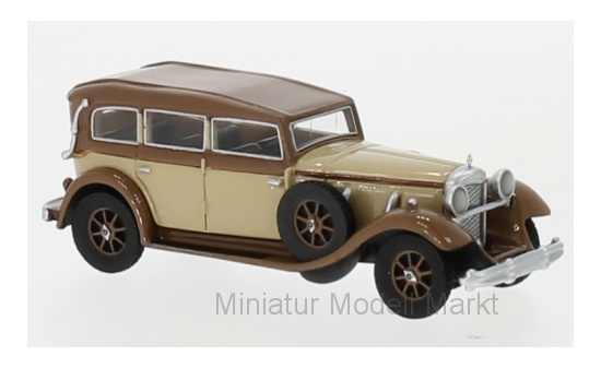 BoS-Models 87726 Mercedes 770 (W07) Closed Convertible, beige/dunkelbraun, RHD, 1930 1:87