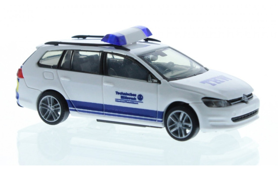 Rietze 53311 Volkswagen Golf 7 Variant THW Fürstenfeldbruck, 1:87 1:87