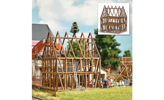 Busch 1370 Fachwerkhaus Rohbau - Vorbestellung 1:87
