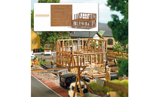 Busch 1371 Fachwerkhaus im Bau - Vorbestellung 1:87