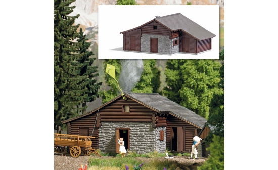 Busch 1444 Almhütte - Vorbestellung 1:87