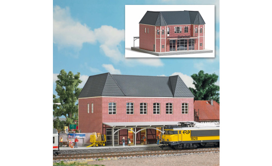 Busch 1661 Bahnhof Bad Bentheim - Vorbestellung 1:87
