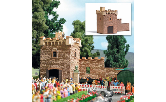 Busch 1674 Carl Benz Garage - Vorbestellung 1:87