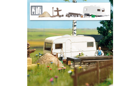 Busch 6050 Dauercamper - Vorbestellung 1:87