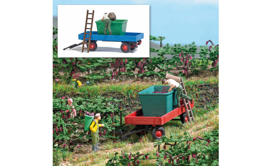 Busch 7879 Traubenernte - Vorbestellung 1:87