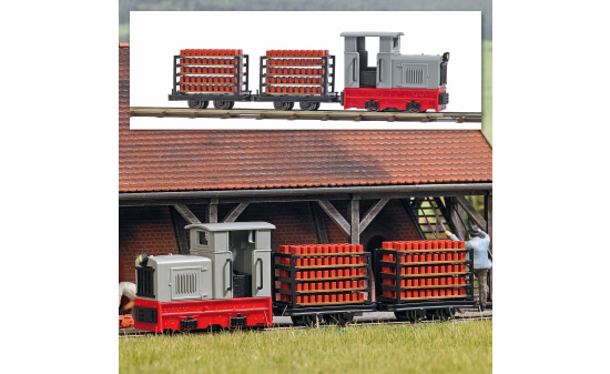 Busch 12014 Start-Set Ziegeltransport - Vorbestellung 1:87