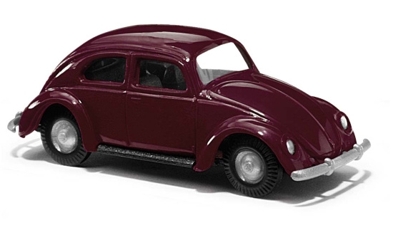 Busch 60201 Bausatz VW Käfer rot 1:87