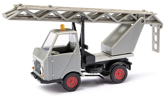 Busch 210003402 Multicar M22 m.Drehleiter gra - Vorbestellung 1:87