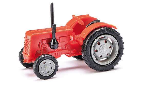 Busch 211006803 Traktor Famulus rot/grau 1: