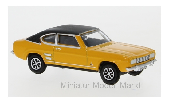 Oxford OXF76CP001 Ford Capri MKI - dunkelgelb , schwarz 1:76