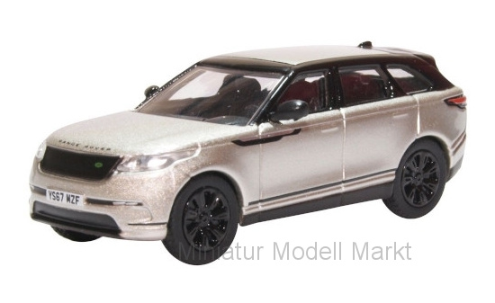 Oxford OXF76VEL003 Land Rover Range Rover Velar SE - silber , schwarz 1:76