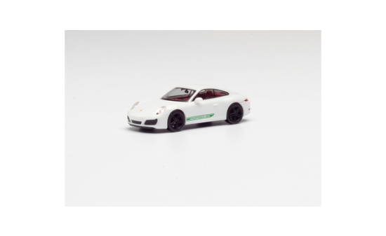 Herpa 420556 Porsche 911 Carrera 2 Coupé, weiß mit schwarzen
Felgen und Porsche Schriftzug - Vorbestellung 1:87