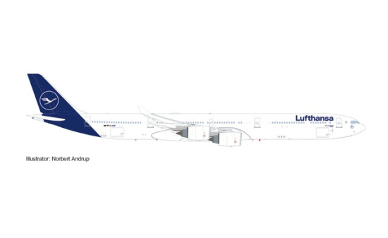 Herpa 534192 Lufthansa Airbus A340-600 