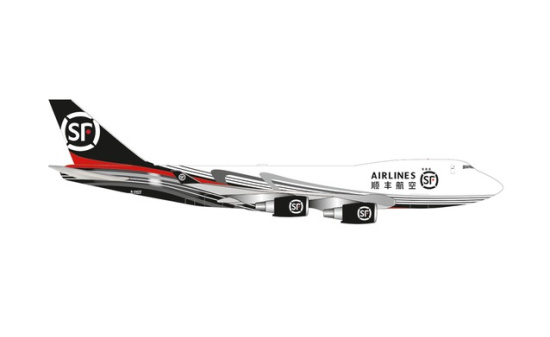 Herpa 534222 SF Airlines Boeing 747-400ERF - Vorbestellung 1:500