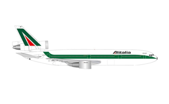 Herpa 534277 Alitalia McDonnell Douglas -10-30 