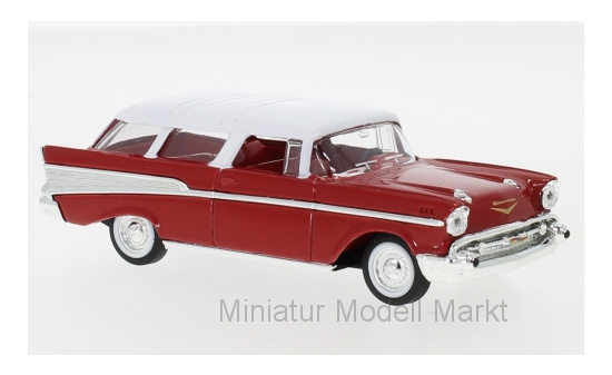 Lucky Die Cast 94203RED Chevrolet Nomad, rot/weiss, 1957 1:43